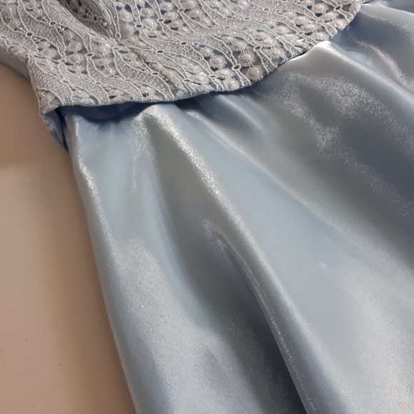 Rebecca Sky Blue Special Occasion Gown - Picture 7 of 16